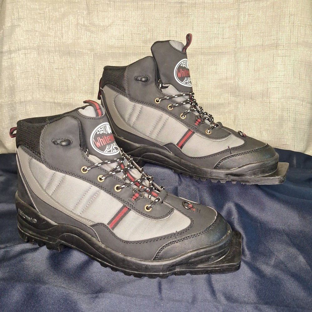 Whitewoods Mens US 12 EUR 46  75mm XC Cross Country Touring Adventure Ski Boots